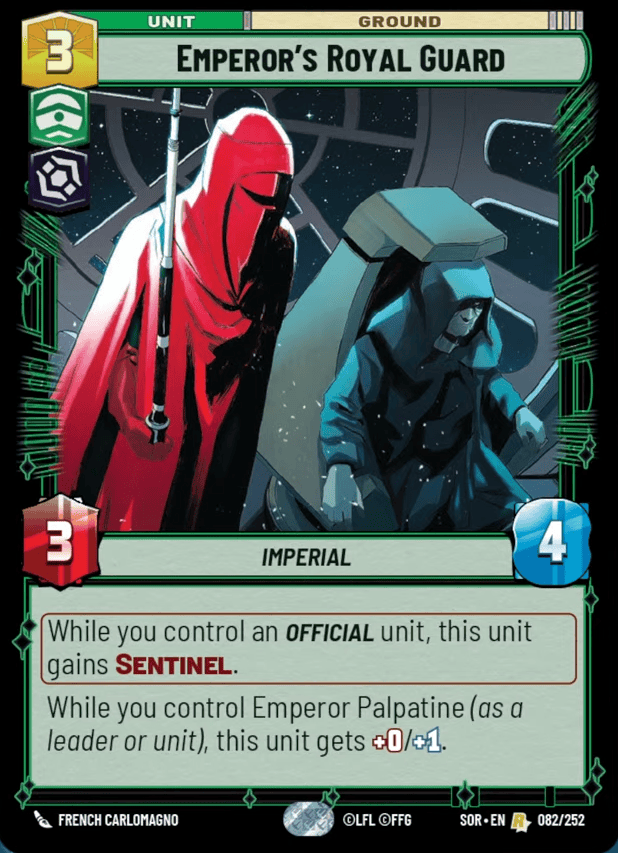 082/252 Emperor's Royal Guard