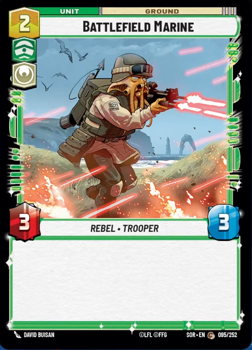 095/252 Battlefield Marine (Foil)