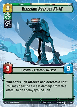 352/252 Blizzard Assault AT-AT (Hyperspace)