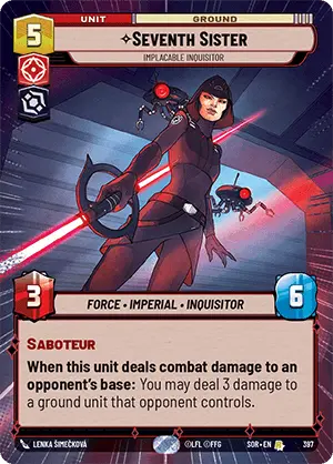 397/252 Seventh Sister, Implacable Inquisitor (Hyperspace)