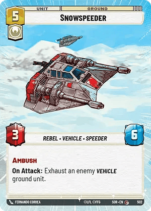 502/252 Snowspeeder (Hyperspace)