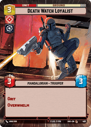 405/262 Death Watch Loyalist (Hyperspace Foil)