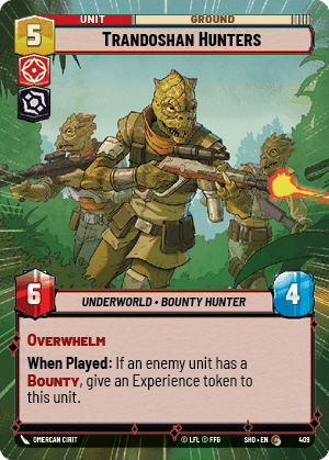 409/262 Trandoshan Hunters (Hyperspace Foil)