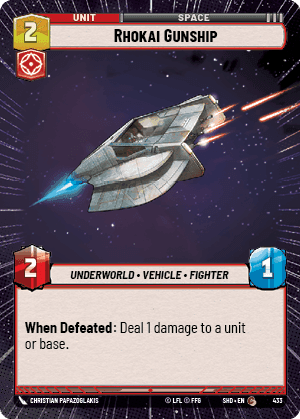 433/262 Rhokai Gunship (Hyperspace)