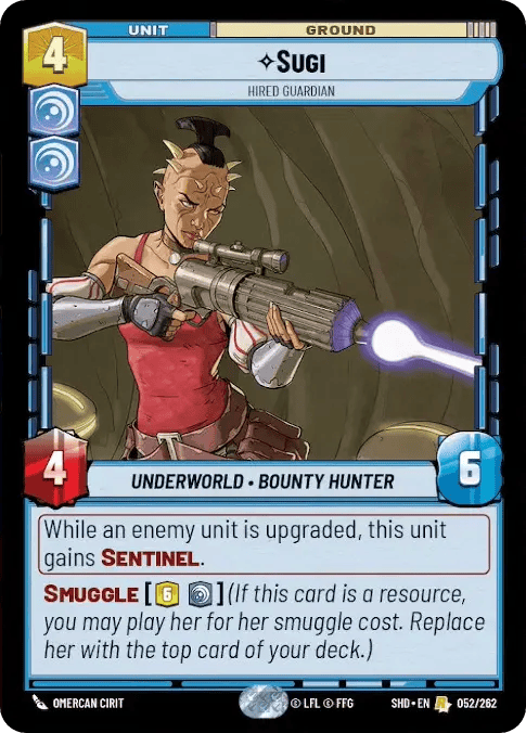 052/262 Sugi - Hired Guardian (Foil)