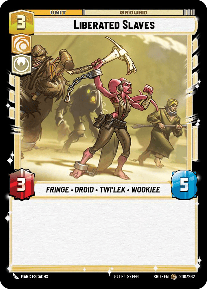 200/262 Liberated Slaves (Foil)