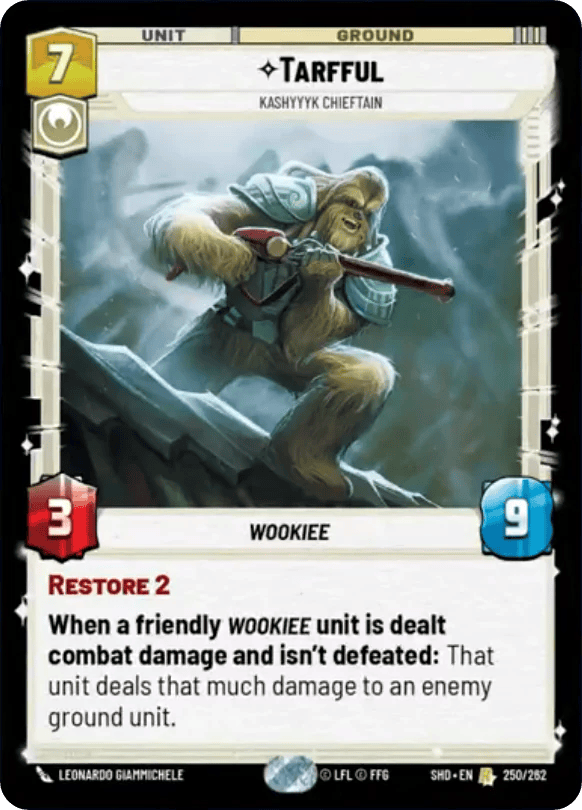 250/262 Tarfful - Kashyyyk Chieftain
