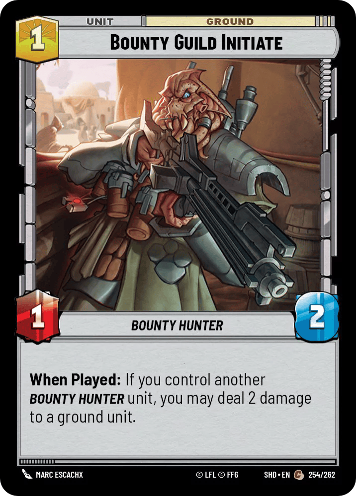 254/262 Bounty Guild Initiate (Foil)