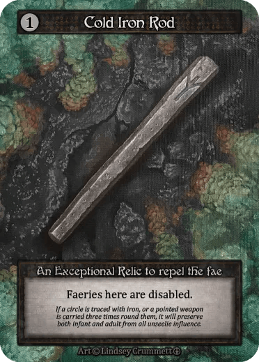 Cold Iron Rod (Exceptional Foil)