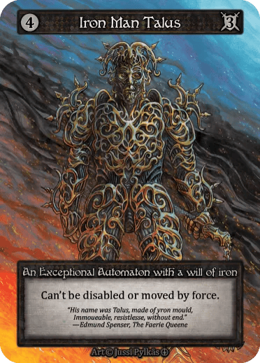 Iron Man Talus (Exceptional Foil)