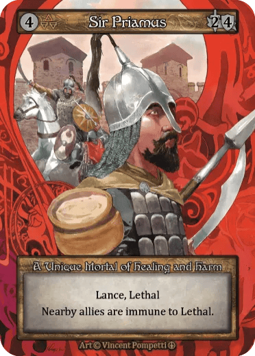 Sir Priamus (Unique Foil)