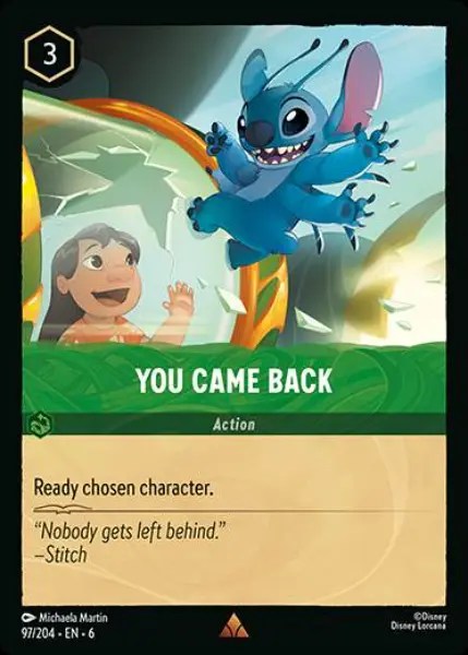 097/204 You Came Back