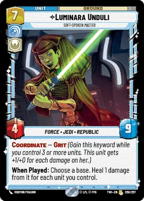 050/257 Luminara Unduli - Soft-Spoken Master (Foil)