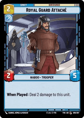059/257 Royal Guard Attache (Foil)