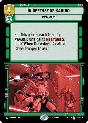 129/257 In Defense of Kamino (Foil)