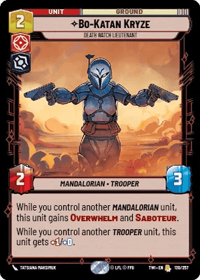 130/257 Bo-Katan Kryze - Death Watch Lieutenant (Foil)