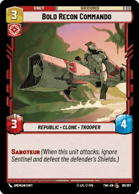 161/257 Bold Recon Commando (Foil)