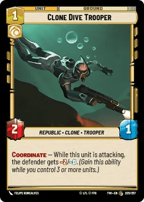 205/257 Clone Dive Trooper (Foil)