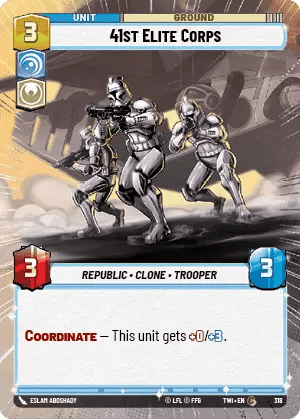 318/257 41st Elite Corps (Hyperspace Foil)