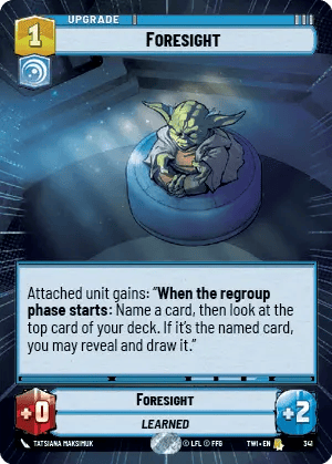 341/257 Foresight (Hyperspace Foil)
