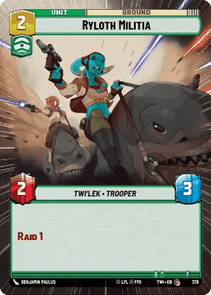 378/257 Ryloth Militia (Hyperspace Foil)