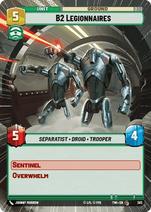 383/257 B2 Legionnaires (Hyperspace Foil)