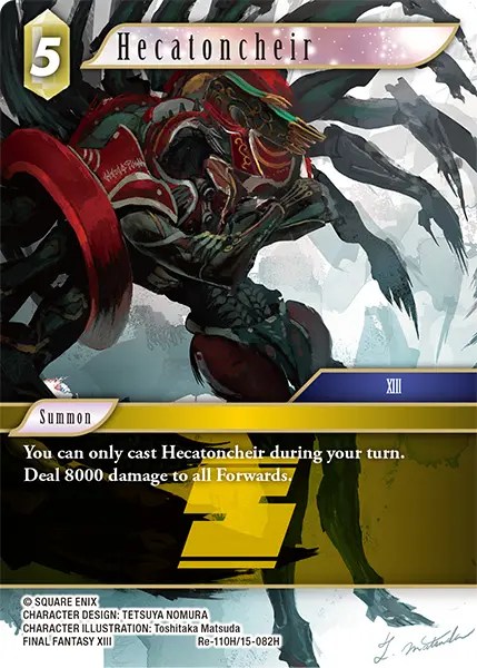 Re-110H/15-082H Hecatoncheir (Legacy Collection Foil)