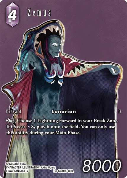 Re-135H/5-108L Zemus (Legacy Collection Full Art Foil)