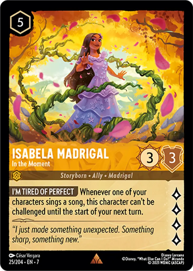 025/204 Isabela Madrigal - In the Moment