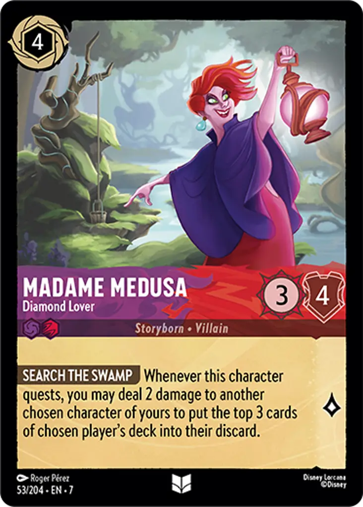 053/204 Madame Medusa - Diamond Lover