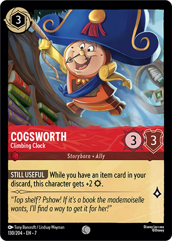 130/204 Cogsworth - Climbing Clock