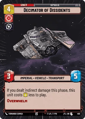 400 Decimator of Dissidents (Hyperspace)