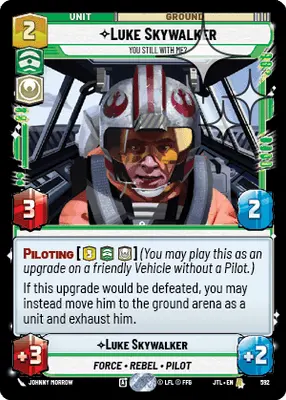592 Luke Skywalker You Still With Me? (Foil)