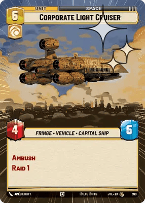 959 Corporate Light Cruiser (Hyperspace Foil)