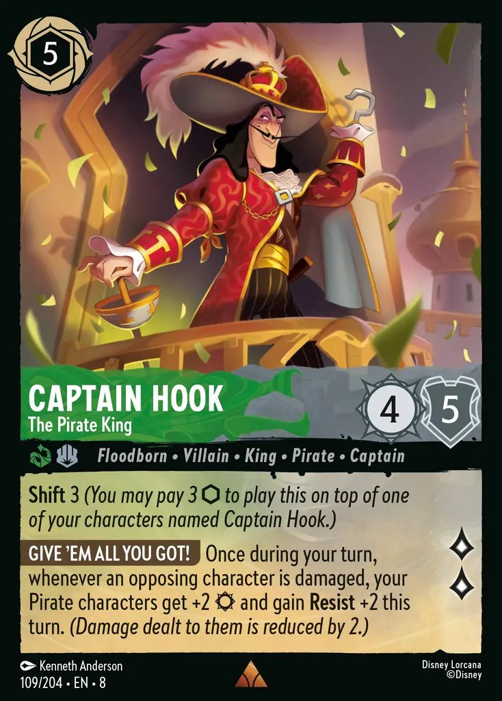 109/204 Captain Hook - The Pirate King