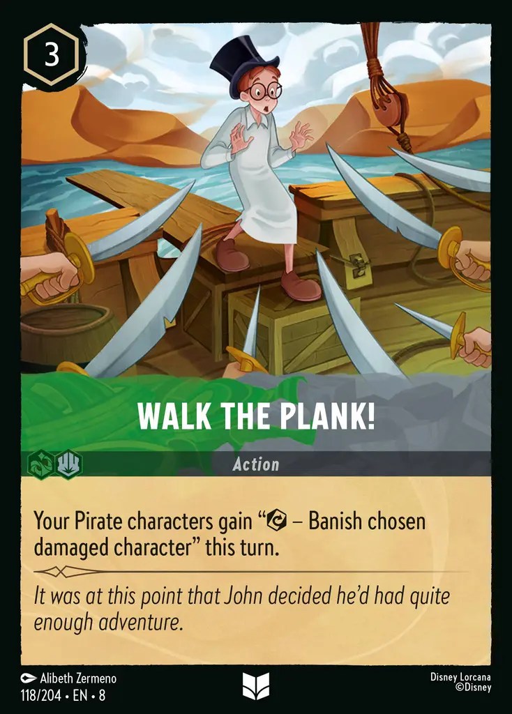 118/204 Walk the Plank! (Foil)