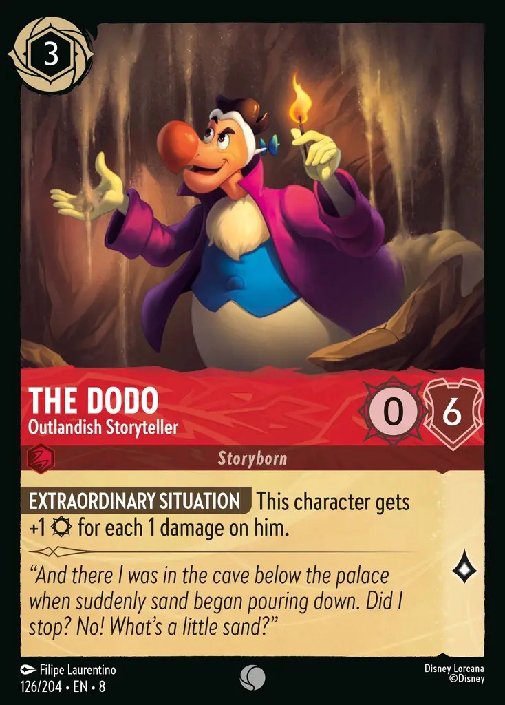 126/204 The Dodo - Outlandish Storyteller (Foil)