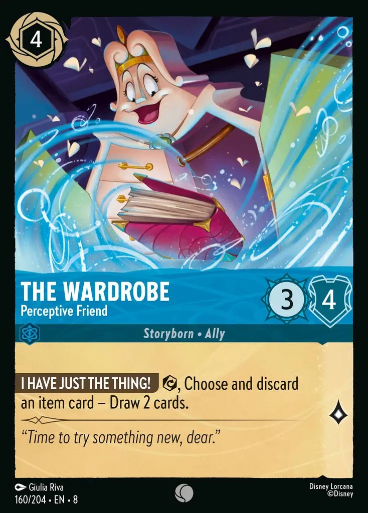 160/204 The Wardrobe - Perceptive Friend (Foil)