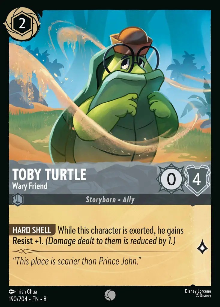 190/204 Toby Turtle - Wary Friend (Foil)