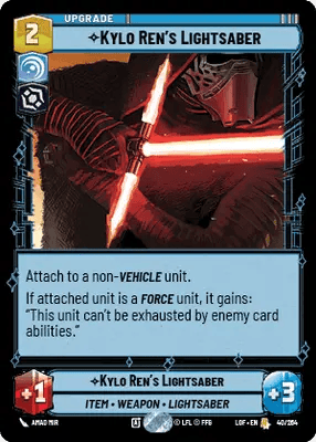 040/264 Kylo Ren's Lightsaber