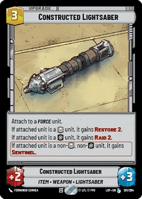 261/264 Constructed Lightsaber