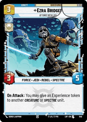 548 Ezra Bridger - Attuned With Life (Foil)