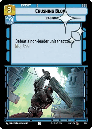 579 Crushing Blow (Foil)