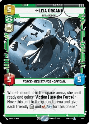 600 Leia Organa - Extraordinary (Foil)