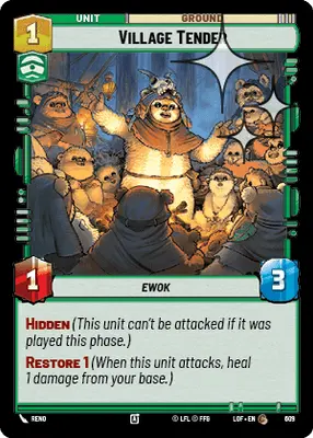 609 Village Tender (Foil)