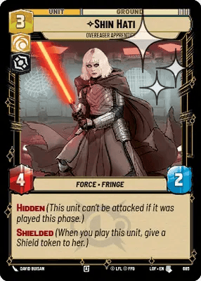 685 Shin Hati - Overeager Apprentice (Foil)