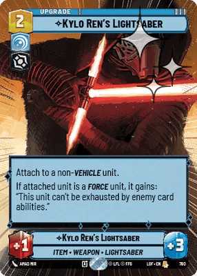 780 Kylo Ren's Lightsaber (Hyperspace Foil)