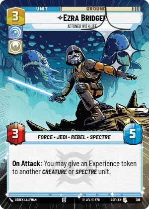 786 Ezra Bridger - Attuned With Life (Hyperspace Foil)
