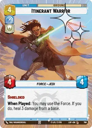 788 Itinerant Warrior (Hyperspace Foil)