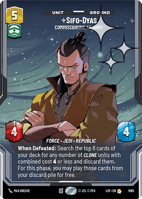 1095 Sifo-Dyas - Commissioning An Army (Foil Prestige)
